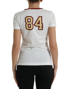 White Bring Me To The Moon T-shirt Top