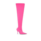 Pink Polyester Boot