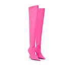 Pink Polyester Boot