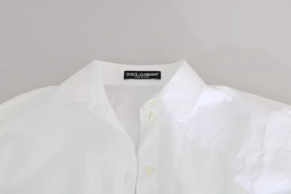 White Collared Short Sleeve Polo Shirt Top