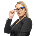 Black Plastic Glasses (Frames)