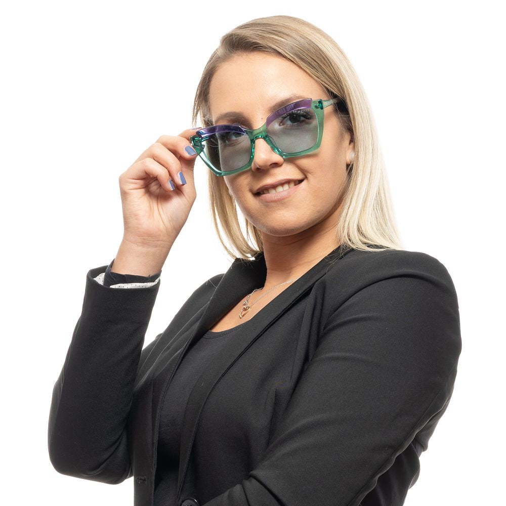 Bicolor Plastic Sunglasses