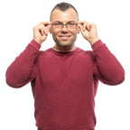 Bronze Metal Glasses (Frames)