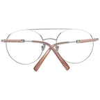 Silver Metal & Leather Glasses (Frames)