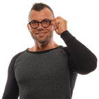 Black Horn Glasses (Frames)