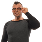 Black Horn Glasses (Frames)