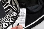 Black Graphic Printed Cotton Short Sleeves T-shirt