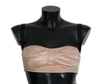 Black Straps Pink Balconcino Bra