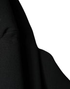 Black Double Breasted Trench Coat Jacket
