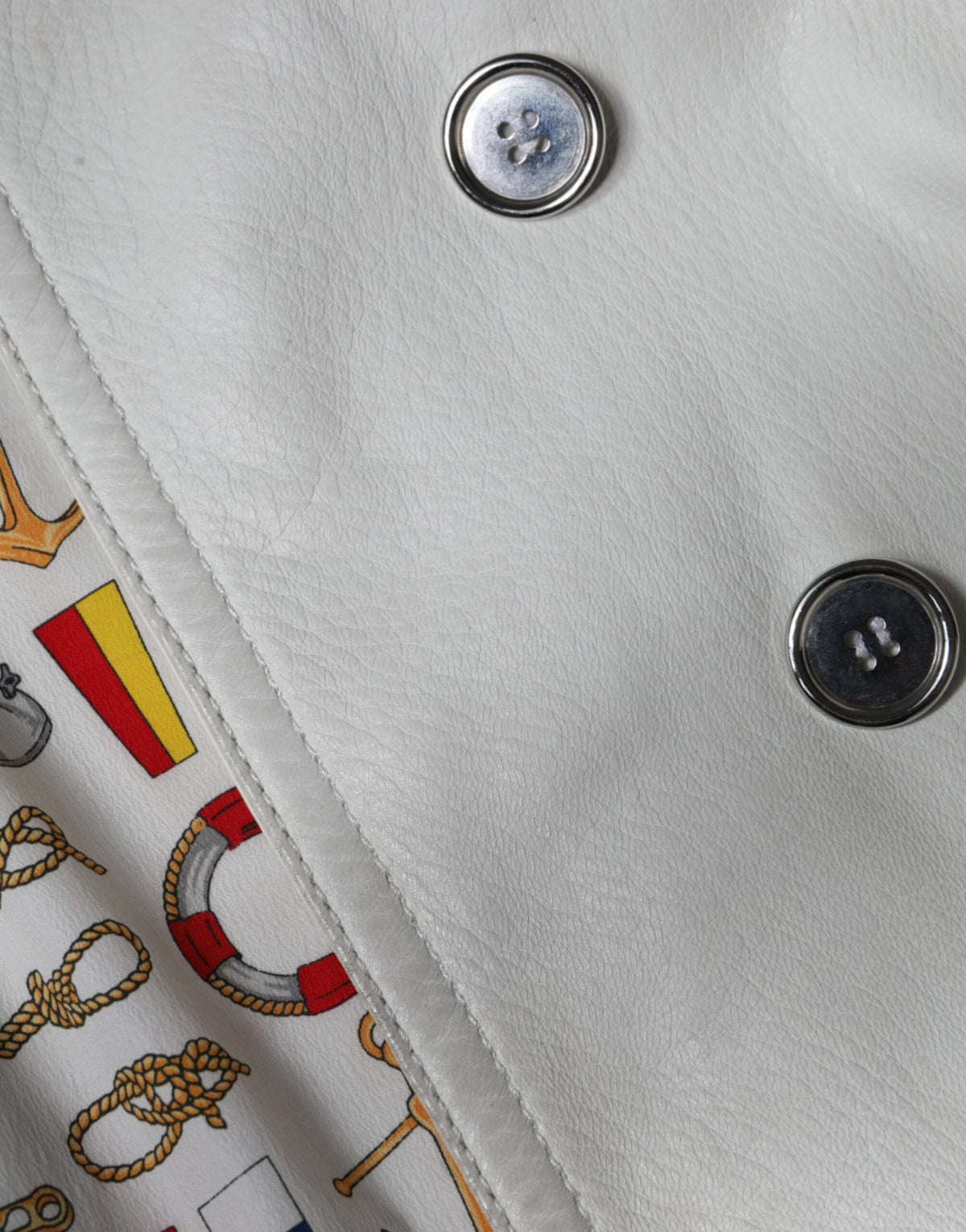 White Double Breasted Blazer Coat Jacket