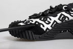 Black Logo Lace Up Low Top NS1 Sneakers Shoes
