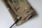 Multicolor Camouflage Collared Coat Jacket