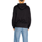 Black Cotton Hoodie