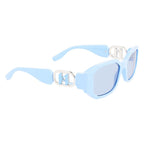 Blue Injected Sunglasses