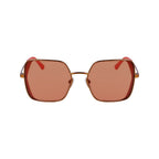 Orange Metal Sunglasses