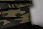 Black Camouflage Hooded Sweatshirt Sweater