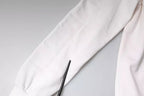 White Caesar Cotton Hooded Pullover Sweater