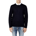 Blue Wool Sweatshirt