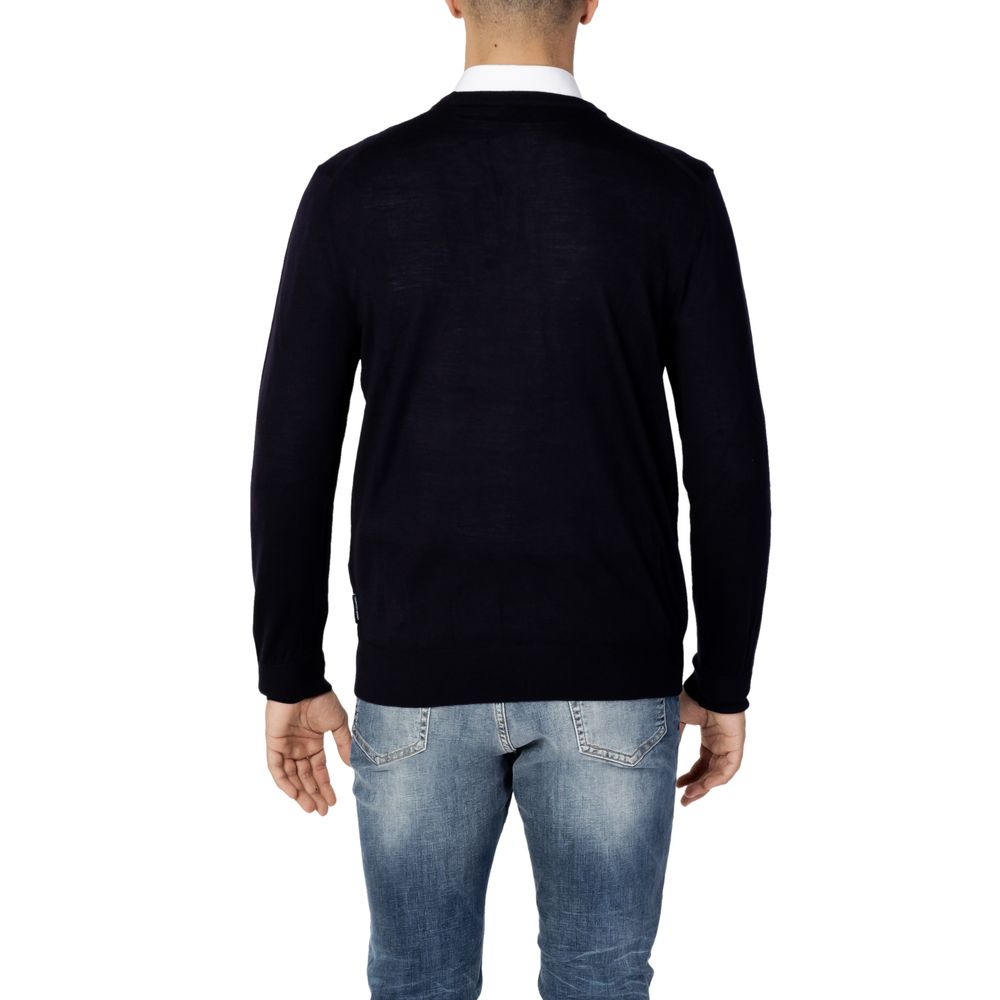 Blue Wool Sweatshirt