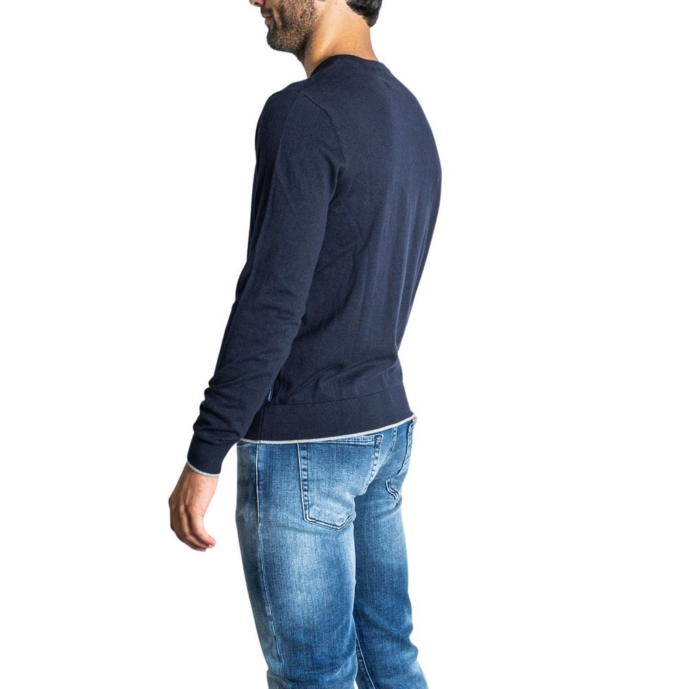 Blue Cotton Sweatshirt