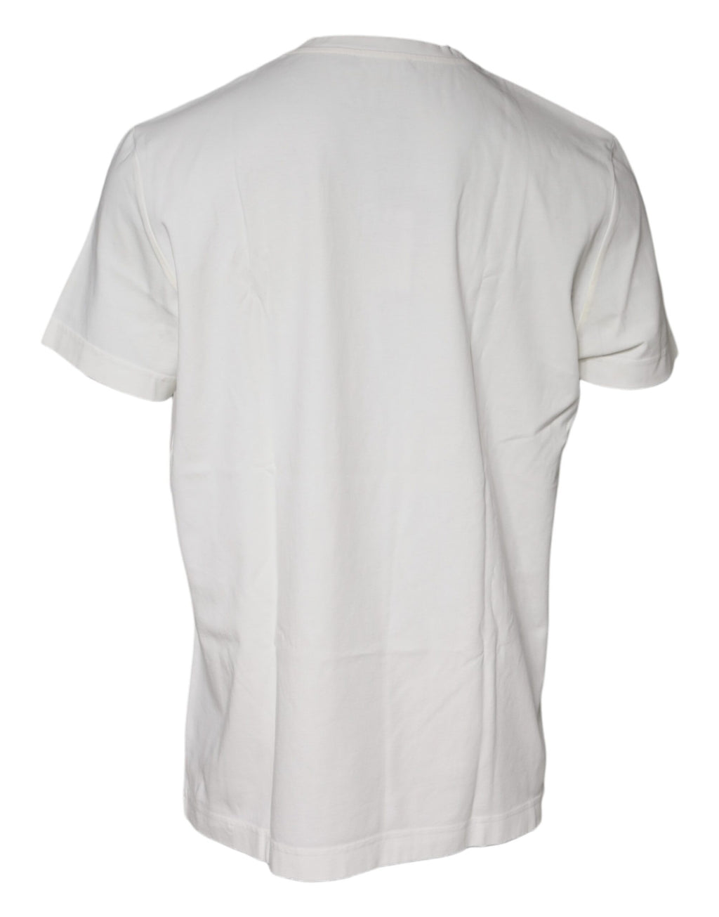 White Bandana Print Cotton Short Sleeves T-shirt