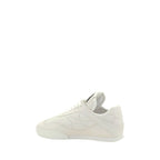 White Calf Leather Bos Taurus Low Top Sneakers