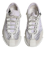 White Mesh NS1 Low Top Sports Sneaker Shoes