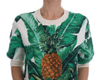 Pineapple Banana Sequins Crewneck Sweater