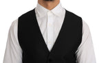 Black Polka Dot Pattern Vest