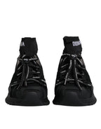 Black Sorrento Socks Logo Sneakers Shoes