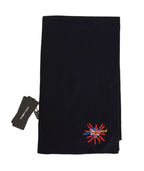 Blue Wool #DGLovesLondon Shawl Scarf