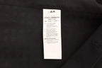 Black Wool Silk Dress Gilet Jacket Vest