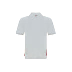 White Cotton Polo Shirt