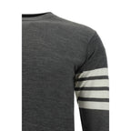 Gray Fleece Wool Sweatshirt