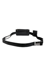 Black Alligator Leather Airpods Case Coin Purse Wallet