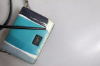 Multicolor Leather DG Logo Bifold Card Holder Wallet
