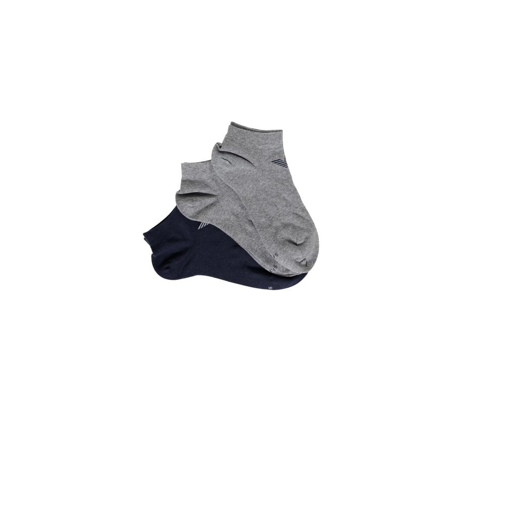 Blue Cotton Socks