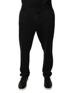 Black Stripes Viscose Skinny Dress Pants