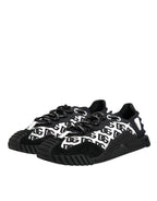 Black Logo Nylon Low Top NS1 Sneakers Shoes