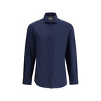 Blue Cotton Shirt