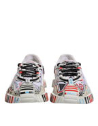 Multicolor Suede Fabric NS1 Sneakers Shoes