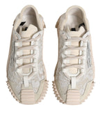 White Lace NS1 Low Top Sneaker Sports Shoes