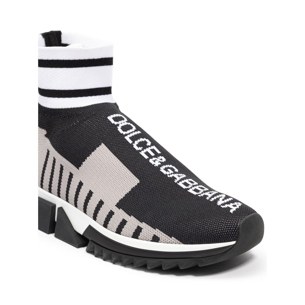 Black Fabric Sneaker