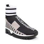 Black Fabric Sneaker