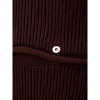 Brown Viscose Casual Dress