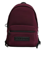 Burgundy Montreale Tecnico Textile Men Backpack Bag