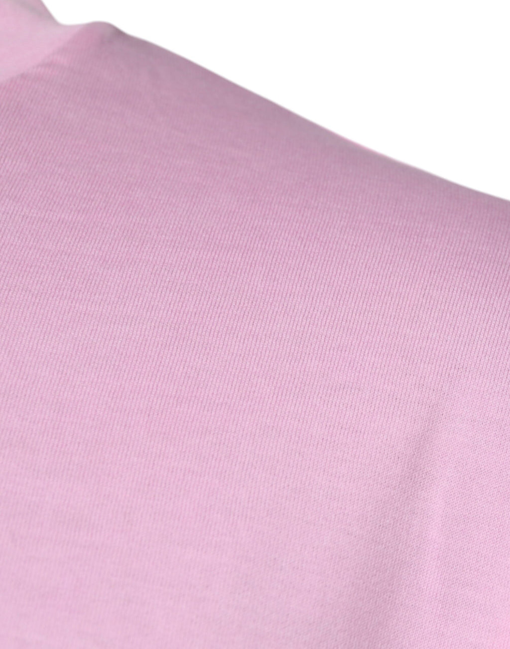 Pink Logo Print Cotton Crew Neck T-shirt