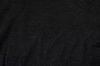 Black Wool Turtleneck Pullover Sweater
