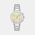 Silver Stainless Steel Dress Watch