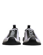 White Black Slip On Sorrento Sneakers Shoes